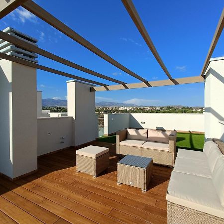 Nuevo Atico Toyo. Vistas Al Mar, Terraza, Solarium, Piscina, A/A, Wifi Y Garaje Appartement El Toyo Buitenkant foto