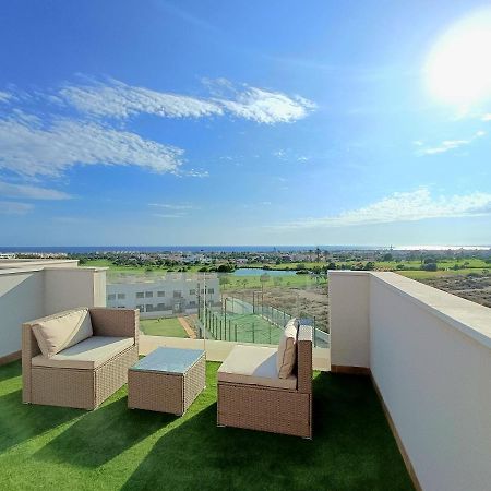 Nuevo Atico Toyo. Vistas Al Mar, Terraza, Solarium, Piscina, A/A, Wifi Y Garaje Appartement El Toyo Buitenkant foto
