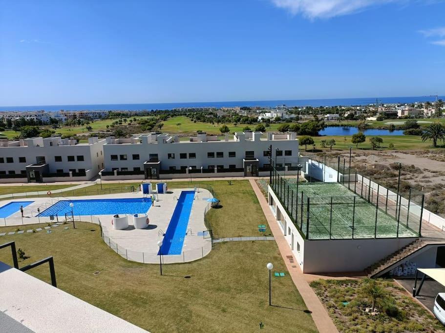 Nuevo Atico Toyo. Vistas Al Mar, Terraza, Solarium, Piscina, A/A, Wifi Y Garaje Appartement El Toyo Buitenkant foto